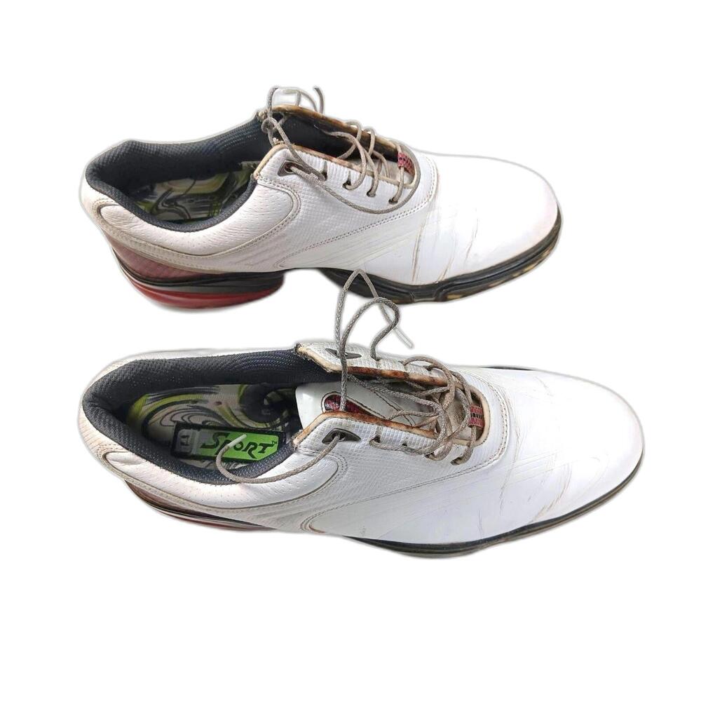 FootJoy FJ‎ Sport Flex Zone Mens Golf Shoes sz 10.5 Pre Owned